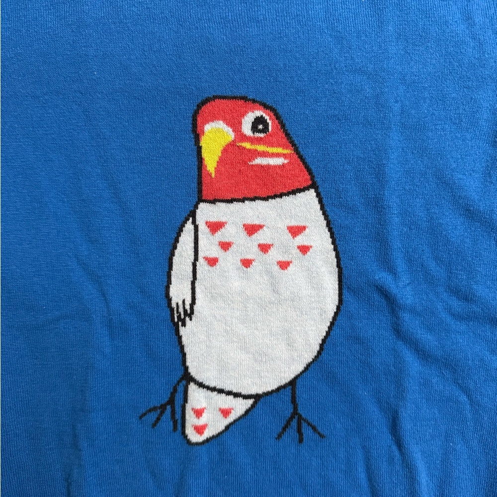 Colorful Bird Graphic T-Shirt